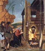 BUTINONE, Bernardino Jacopi The Adoration of the Shepherds oil painting